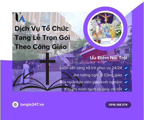 dịch vụ tang lễ trọn gói tổ chức theo công giáo