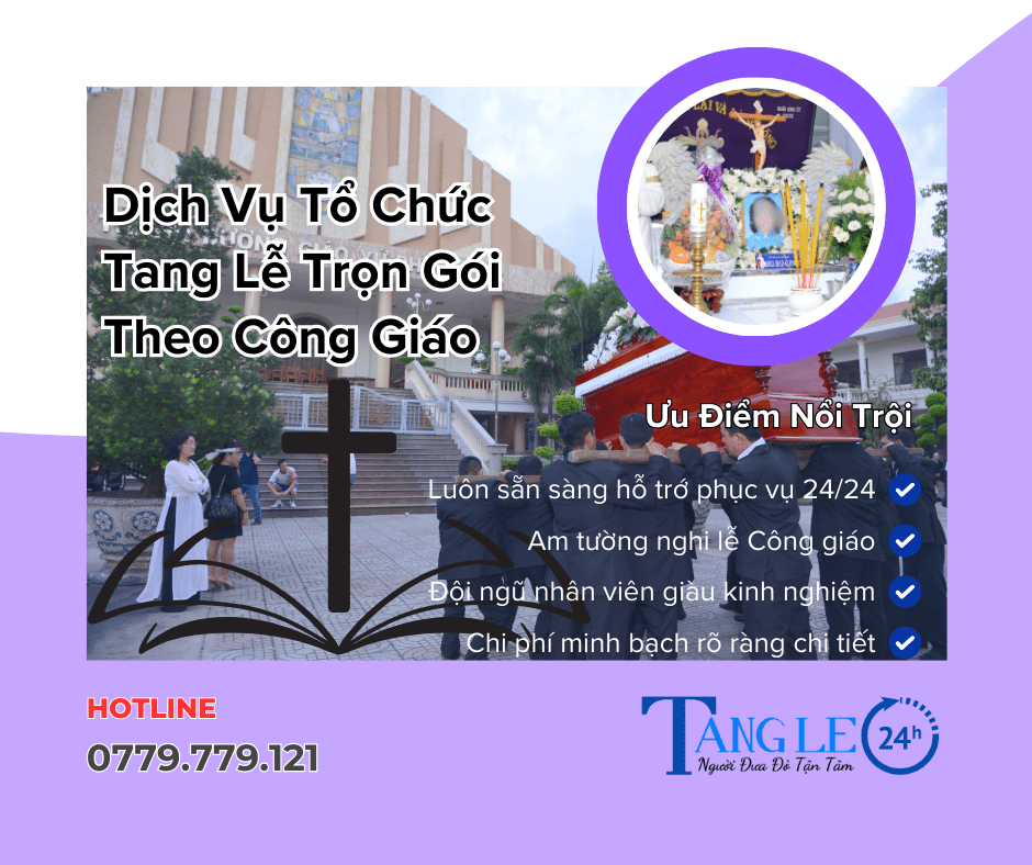 dịch vụ tang lễ trọn gói tổ chức theo công giáo