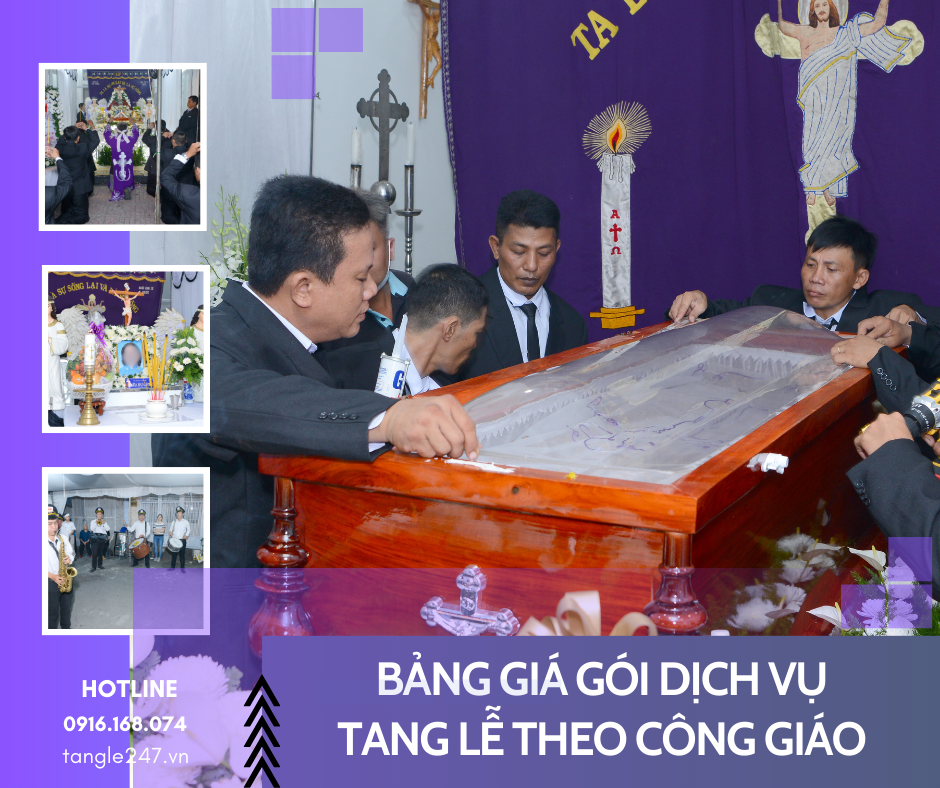 bảng giá gói dịch vụ tang lễ theo kito giáo