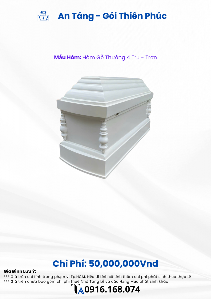 giá tổ chức tang lễ công giáo an táng gói thiên phúc 2