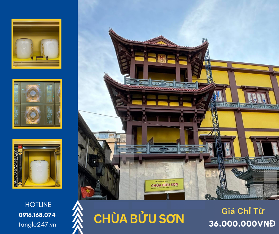 gửi tro cốt chùa bửu sơn