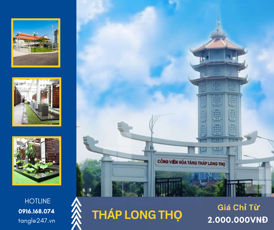 gửi tro cốt tháp long thọ