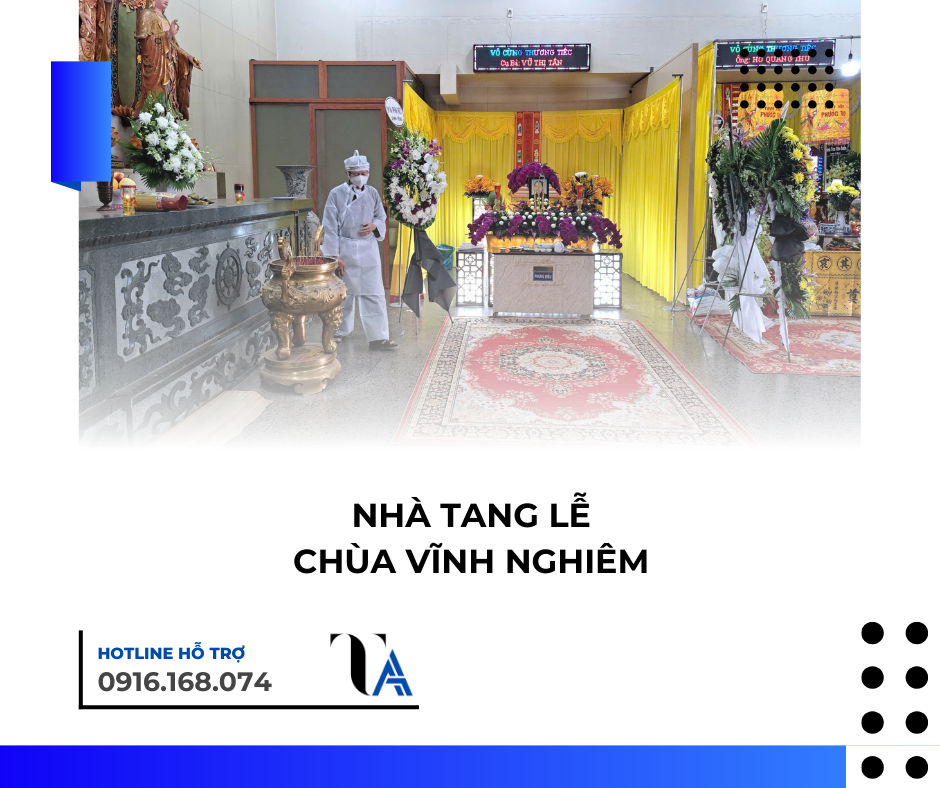 nhà tang lễ chùa vĩnh nghiêm