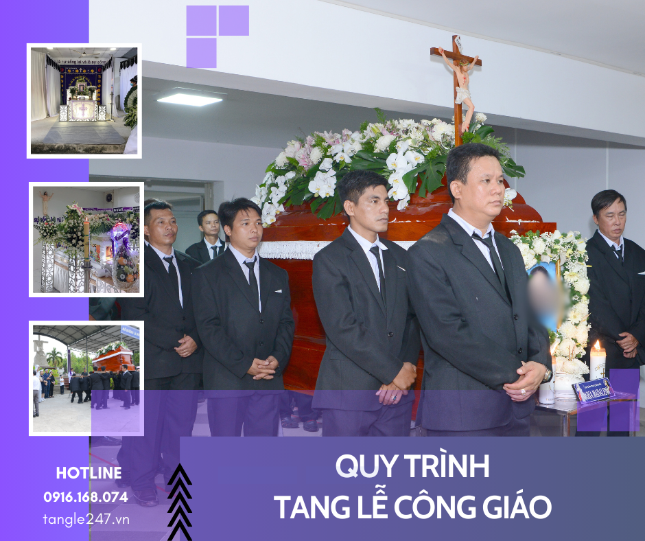 quy trình lễ tang công giáo tiêu chuẩn